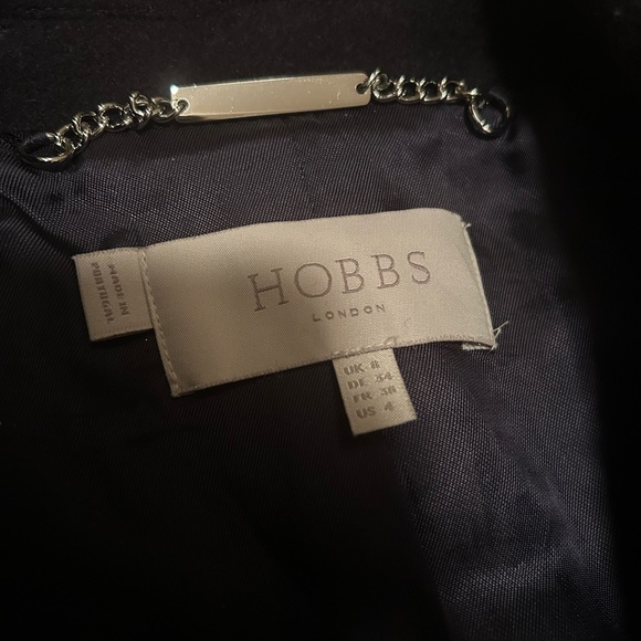 Hobbs Jasmine Coat, Navy, UK 8, NWOT - Picture 3 of 5